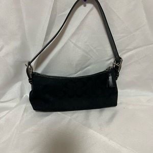 Monogrammed Coach purse